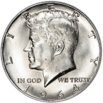 kennedy half dollar front