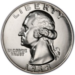 washington quarter front