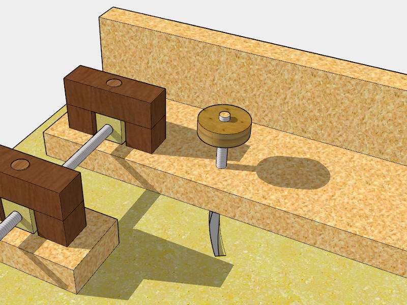 fence tighten knob